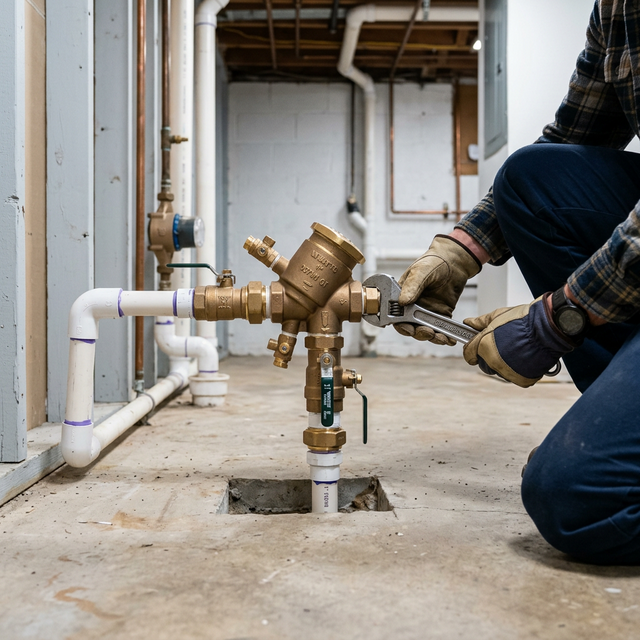 Rückstausicherung für Keller